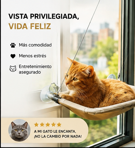Hamaca para gatos
