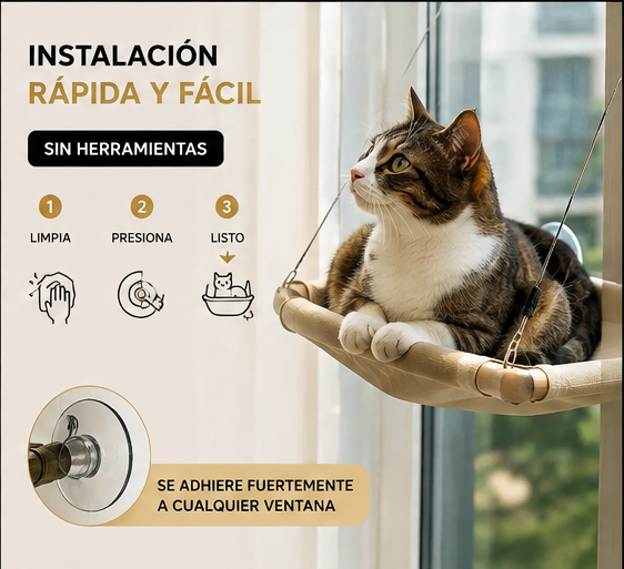 Hamaca para gatos