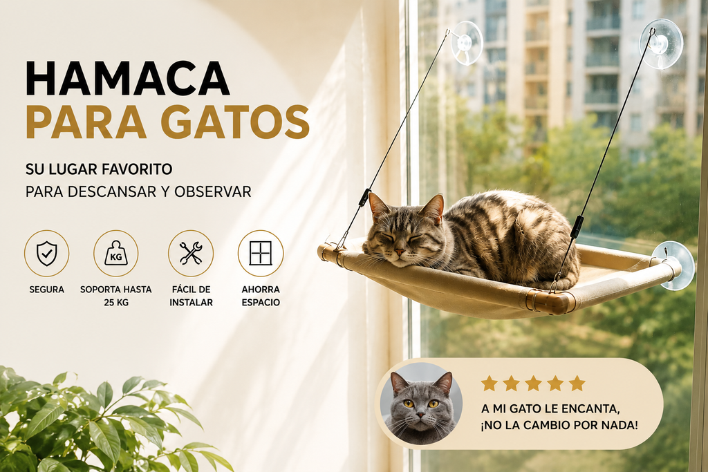 Hamaca para gatos